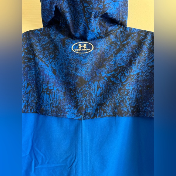 UnderArmour Storm 1 royal blue vented running jacket size XL - Picture 8 of 9